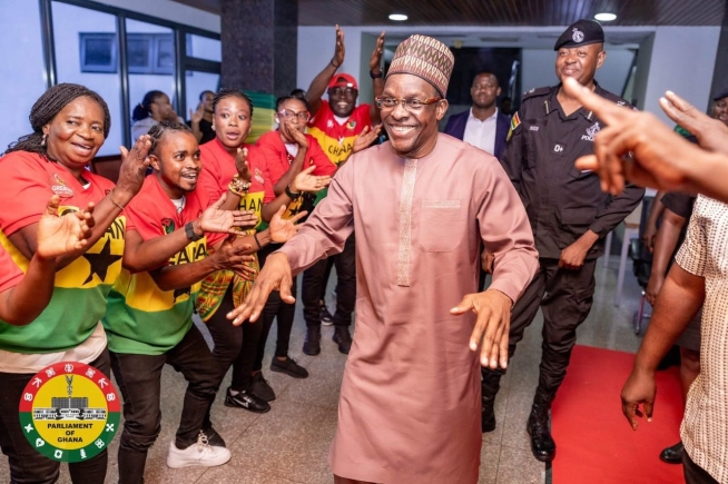 Bagbin calls for corporate support to establish Democracy Soccer School of Excellence