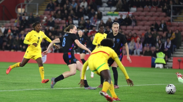 England's Lionesses defeat Ghana's Black Queens 2-0 in historic first meeting