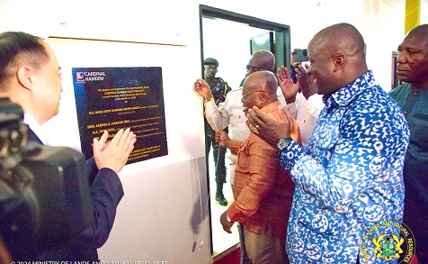 Former President Nana Akufo-Addo commissioned the Cardinal Namdini Gold Mine, first large-scale mine in northern Ghana