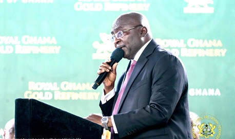 Dr Mahamudu Bawumia, former Vice-President, is credited with pushing for the Domestic Gold Purchase Programme