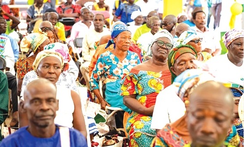 A section of the shareholders A section of the shareholders