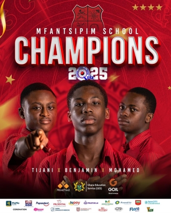 Mfantsipim defends NSMQ title 