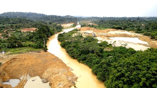 The devastating impact of illegal mining on rivers and forests in Ghana