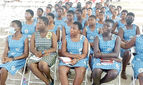 The students in Koforidua