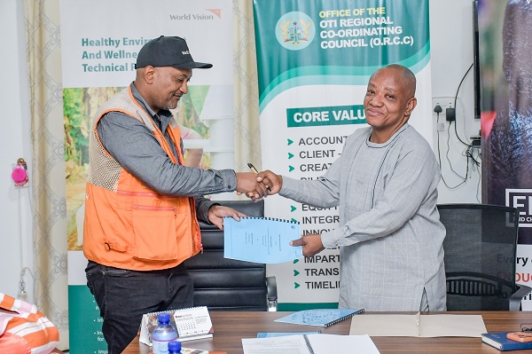 WASH services get a boost in Oti Region through new MoU