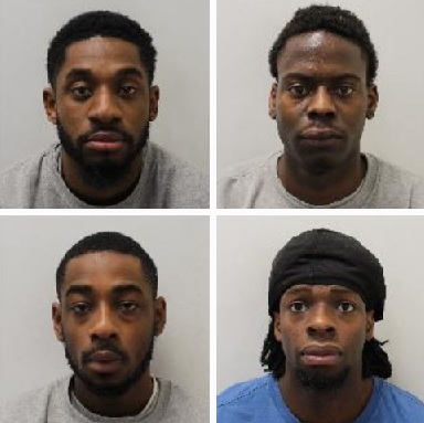 The convicts include four Nigerians, David Akintola, Ayomide Olaribiro, Olabiyi Obasa and David Okewole. 