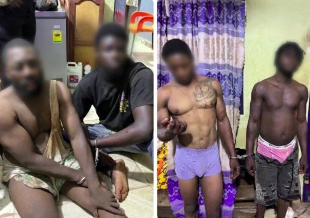 Police arrest five in Asankrangwa robbery; cash and guns retrieved