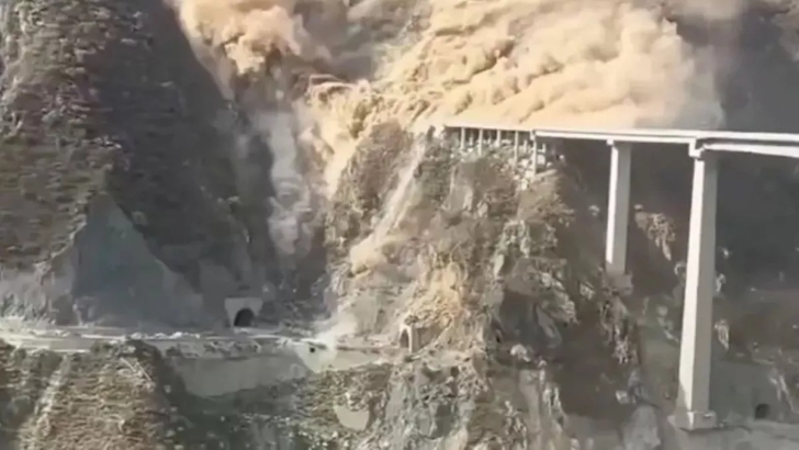 Bridge partially collapses in southwest China, months after opening