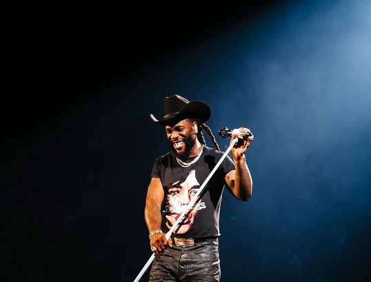 Burna Boy kicks couple out of concert for sleeping during his performance