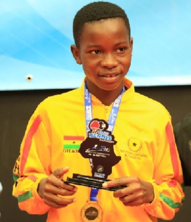 Israel Aklie in UK for high performance training tour