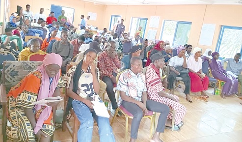 The participants in the training