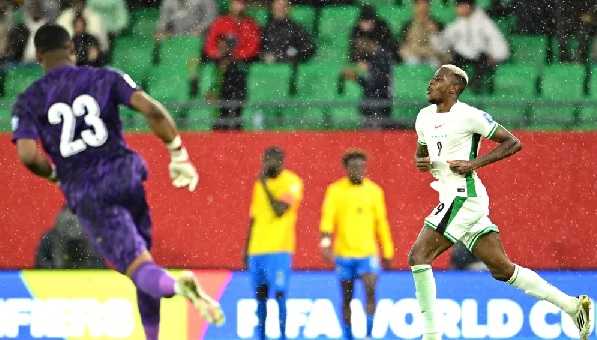 Victor Osimhen scored twice to send Nigeria into CAF World Cup Play-Off final