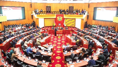 Dr Cassiel Ato Forson, Minister of Finance, presenting the 2026 Budget Statement and Economic Policy to Parliament yesterday