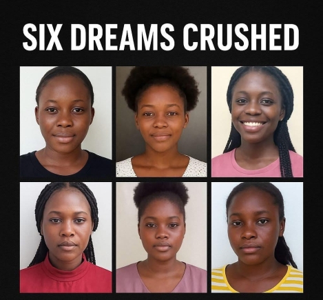 Some of the applicants at the  El-Wak Stadium in Accra last Wednesday