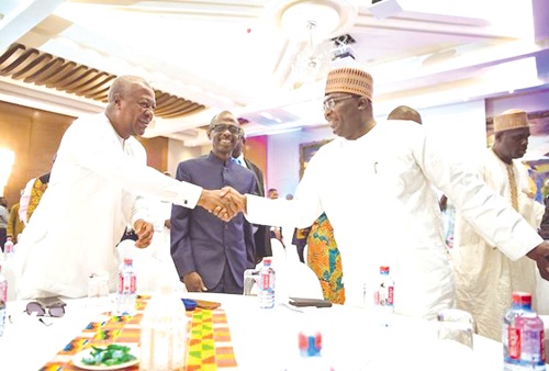 Voters had to choose either President John Dramani Mahama or Dr Mahamudu Bawumia in the 2024 presidential election