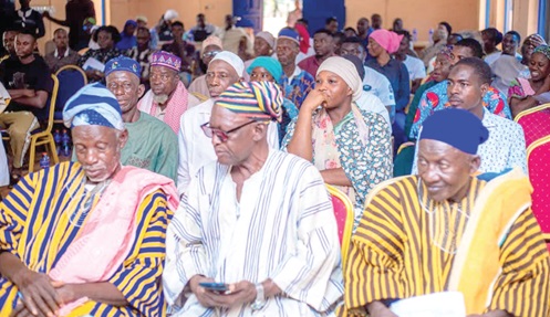 A section of the participants in the event 