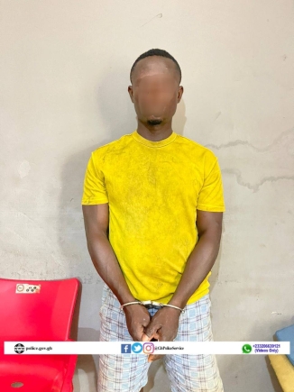 Carpenter who slashed throat of security guard during argument at Kyebi Presby College arrested over killing of security guard at Kyebi College