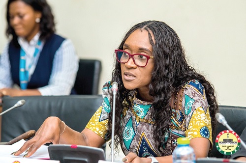 Abena Osei Asare, Chairperson of the Public Accounts Committee