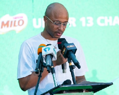 André Dede Ayew, Ambassador 2025 Milo U-13 Champions League
