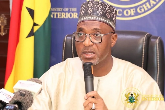 Minister for the Interior - Mohammed Muntaka Mubarak