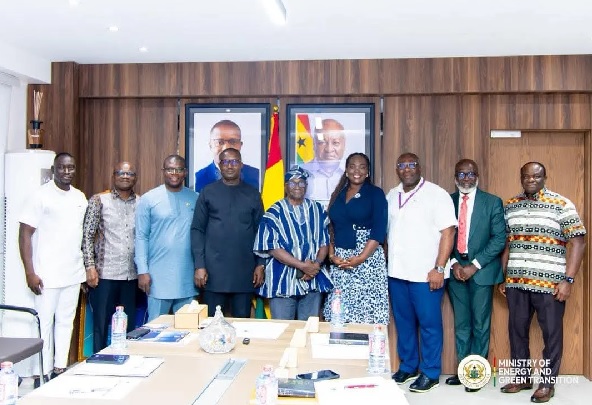 John Jinapor, Energy Minister with the Board of Nuclear Power Ghana