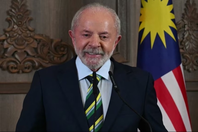 Brazil's President Luiz Inacio Lula da Silva holds a press conference during the 47th Association of Southeast Asian Nations (ASEAN) Summit in Kuala Lumpur on October 27, 2025. Arif Kartono/AFP/Getty Images/File