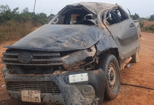 Obuasi: NAIMOS Taskforce member dies in fatal accident during anti-galamsey operation