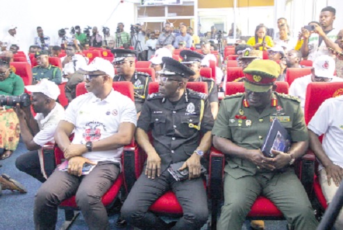 Participants in the media briefing