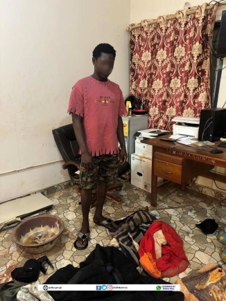 Police arrest 'Abeiku,' a serial mining site robbery suspect after Sefwi Antobia attack
