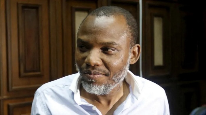 Kanu was not in court when the verdict was delivered, after being removed for unruly behaviour