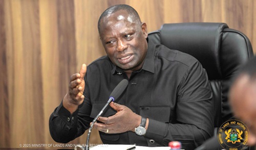 Emmanuel Armah-Kofi Buah — Minister of Lands and Natural Resources