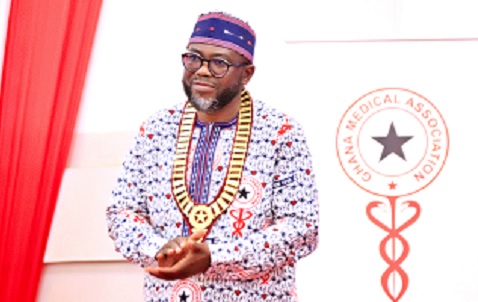 Dr Frank Serebour, Immediate past President of the Ghana Medical Association