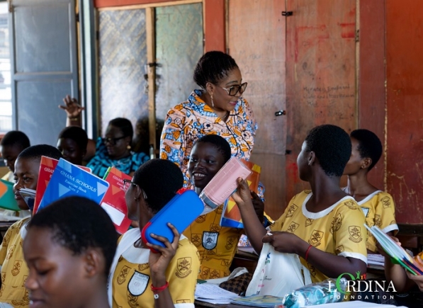 First Lady Lordina Mahama urges schoolgirls to stay confident, Reject stereotypes