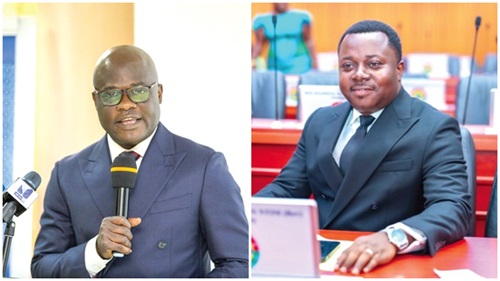 Ahmed Ibrahim — MP for Banda, John Ntim Fordjour  —  MP for Assin South