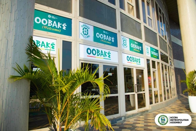 AMA mounts “Oobake” sign at City Hall to boost use of Ga language