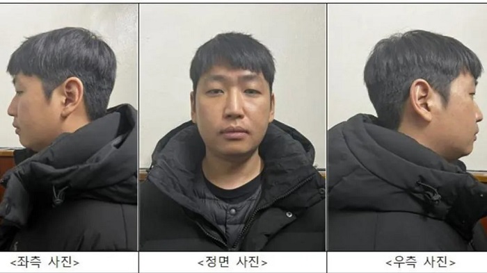 Police released a mugshot of Kim Nok-wan to Korean media