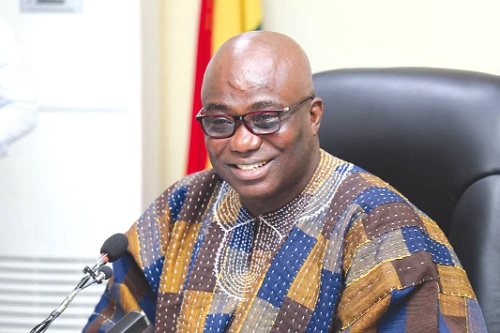 Eric Opoku,  Minister of Food and  Agriculture