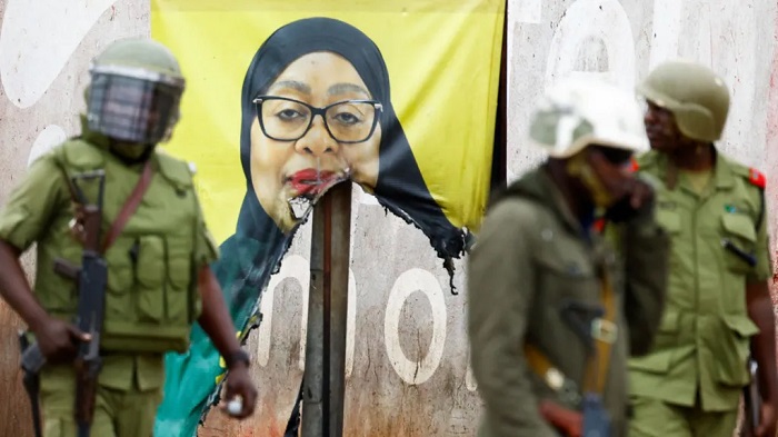 President Samia Suluhu Hassan won in a vote that excluded the two main opposition leaders
