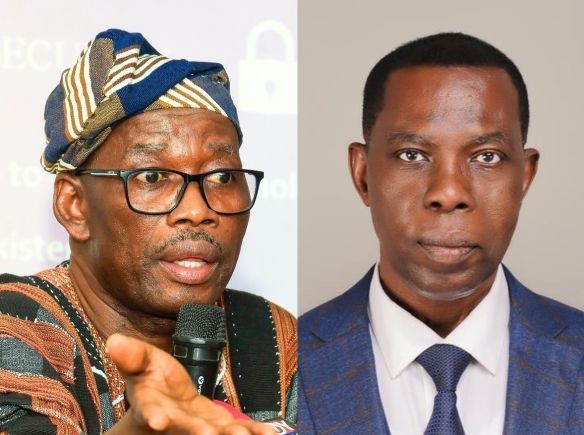 Peter L. Toobu, (left) MP for Wa West and Dr Isaac Yaw Opoku, MP for Offinso South