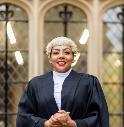 Inna Patty called to the Bar of England and Wales