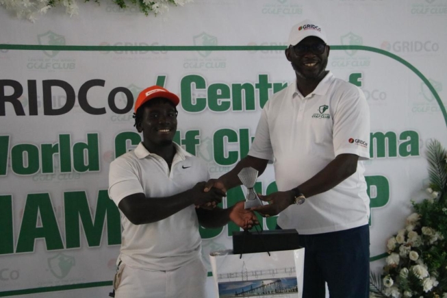 Rickie Hurtubise claims GRIDCo Centre of the World Golf Club title in Tema