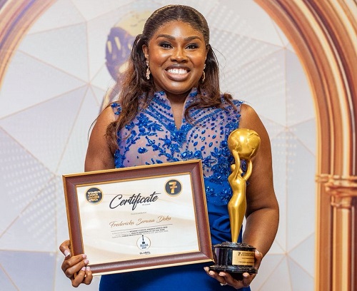 Fredericka Doku wins Health Personality of the Year at Women’s Choice Awards Africa