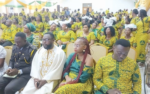 Church members in Koforidua