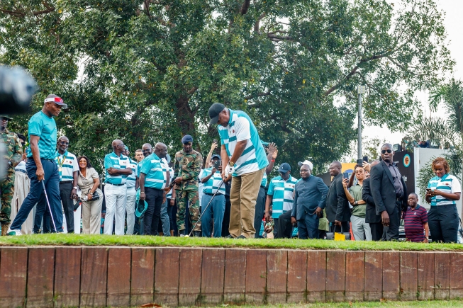 President Mahama pledges to support golf at 2025 Head of State Invitational