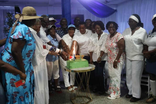 Golfers celebrate icon Mona Captan at Golden Jubilee Swing in Tema