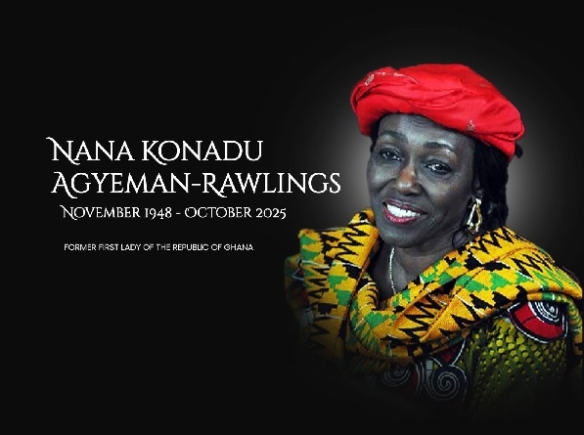 Nana Konadu Agyeman-Rawlings goes home today
