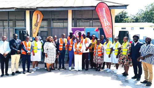 Representatives of the project partners after the ceremony