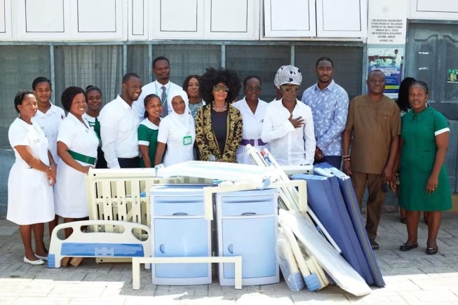 Kojo Antwi celebrates birthday with donation to Weija-Gbawe Hospital