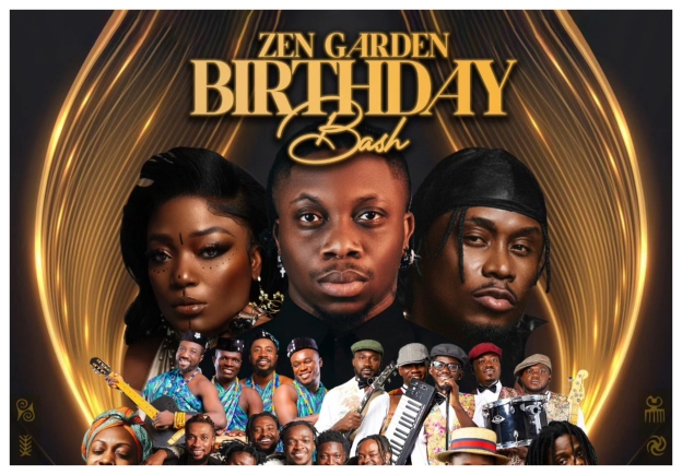 Nigeria’s Oxlade, Efya for Zen Garden Birthday Bash