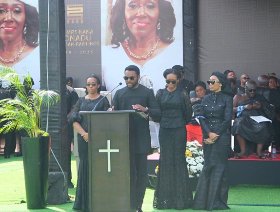 A luminous farewell to the mother who carried a nation - Nana Konadu Agyeman-Rawlings, our First Lady, our compass, our hearth